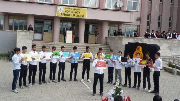 19 Mayıs Atatürkü Anma, Gençlik ve Spor Bayramı Kutlandı
