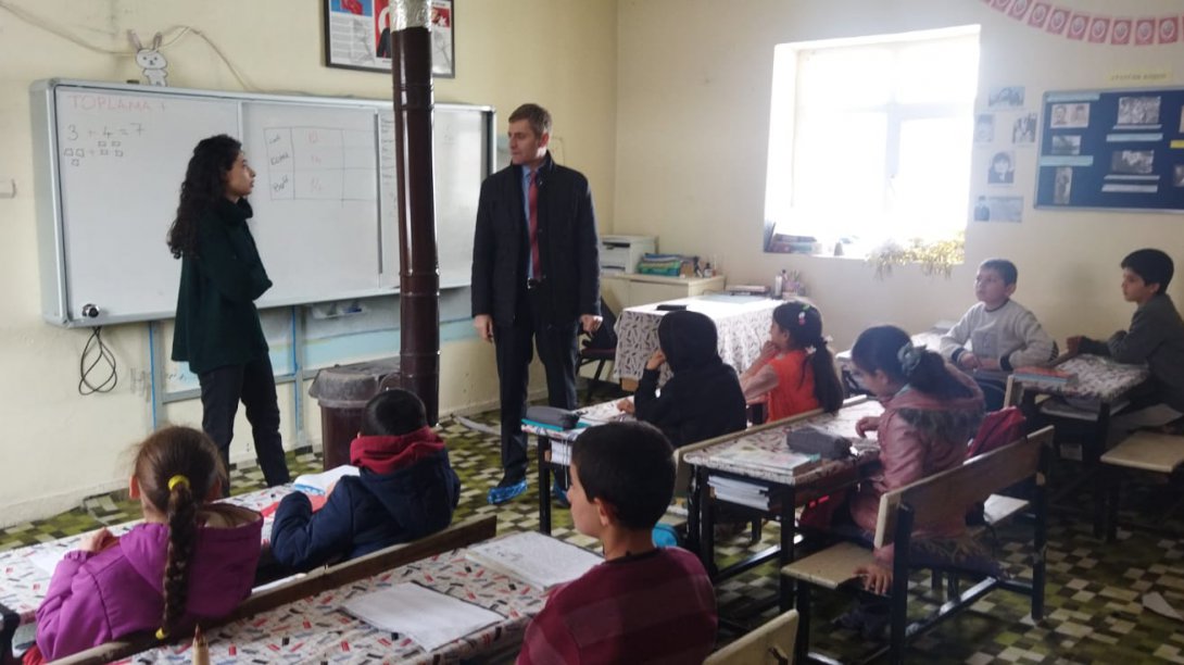 İlçe Milli Eğitim Müdürümüz Sayın Murat KARTAL Okulları Ziyaret Etti 