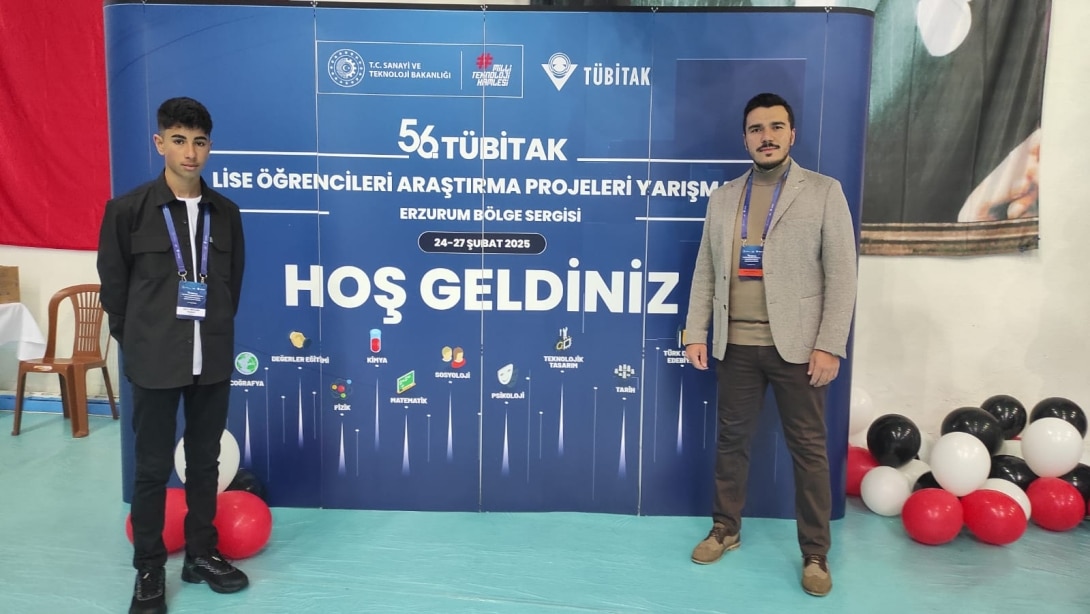  TÜBİTAK 2204-A TRABZON BÖLGE FUARINDA YERİMİZİ ALDIK 